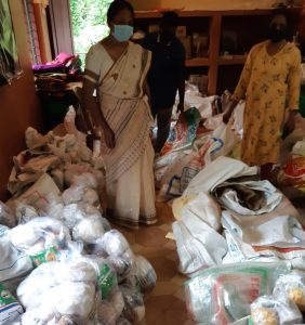 Aug 2021 - Initial batch of Onam kits ready for distribution